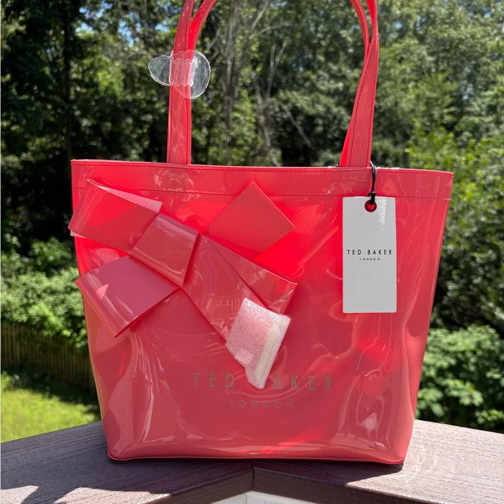 NWT Ted Baker Bow Tote Bag - Picture 4 of 10